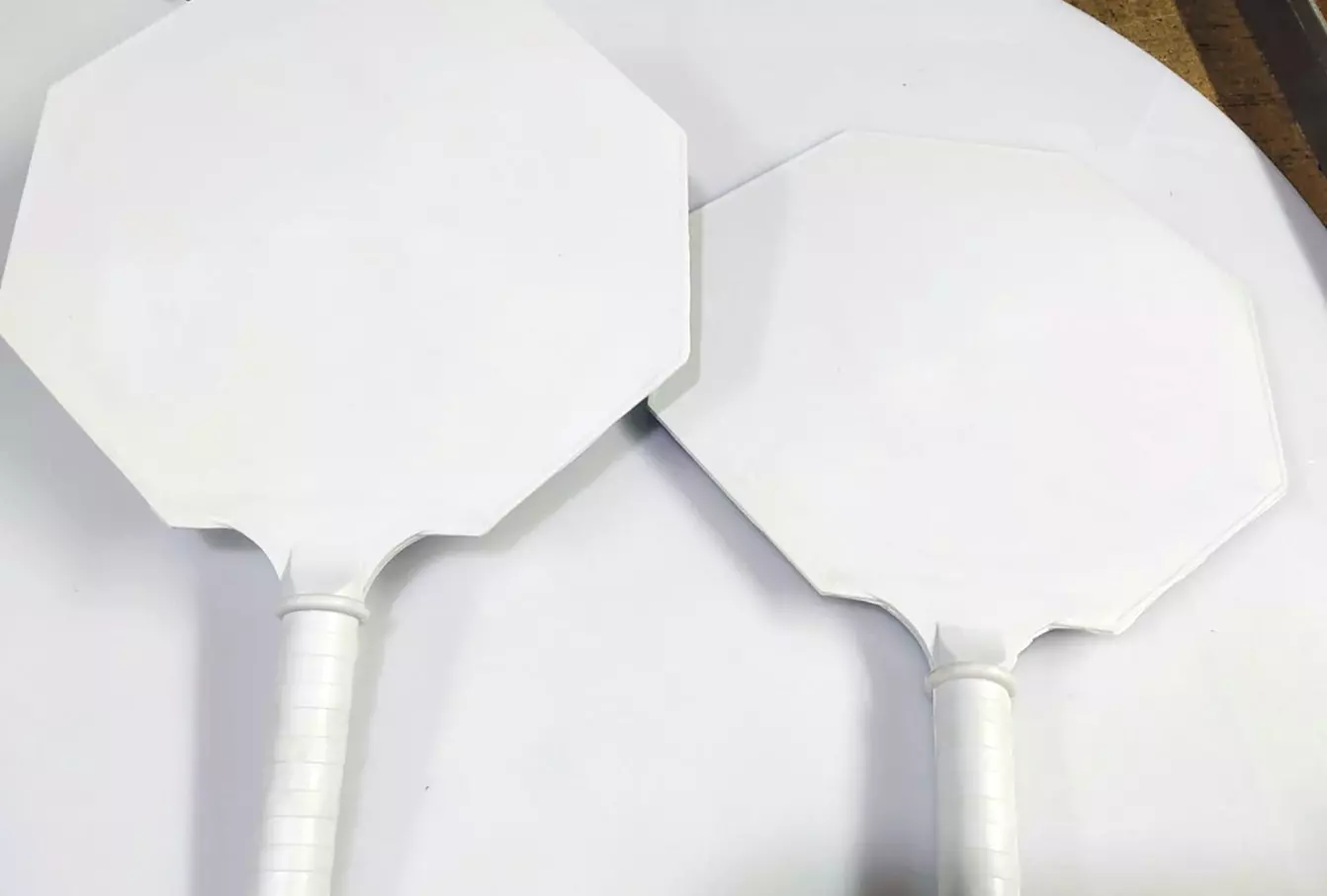 Paletas en blanco para señalización